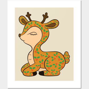 Joy In Silence Baby Reindeer Posters and Art